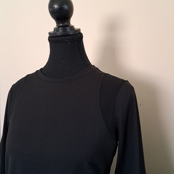 ❤️ Sage Collective Active Top Black Women's Small Long Sleeve Tee Workout - Picture 7 of 9